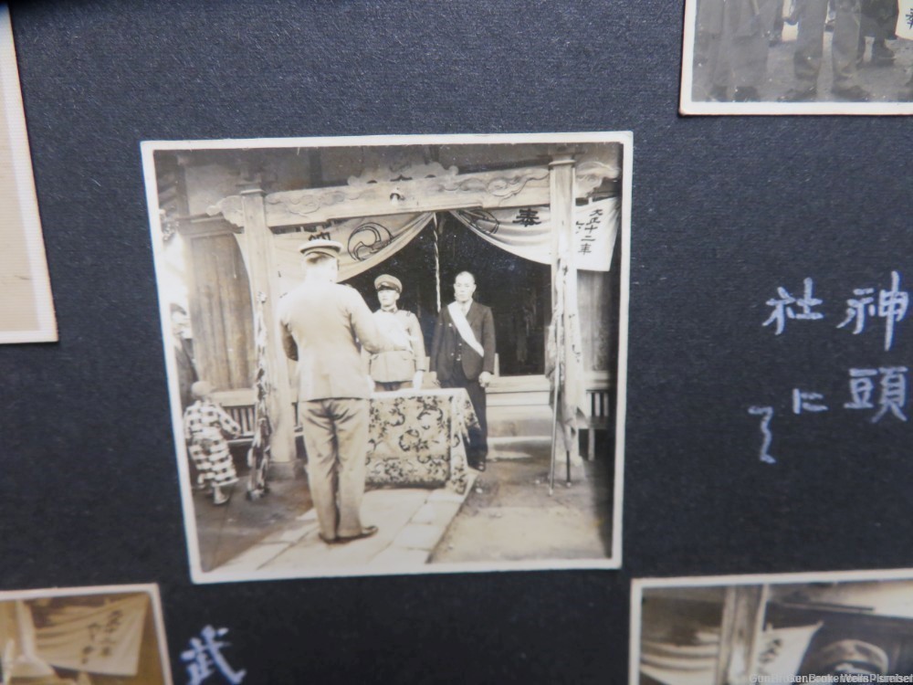 JAPANESE WWII ARMY PHOTO ALBUM-330+ PICS SOLDIERS IN THE CHINA CAMPAIGN -img-11