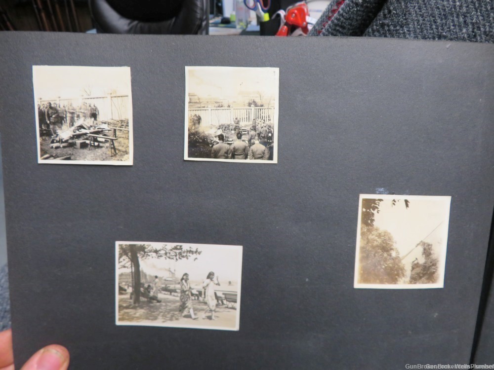 JAPANESE WWII ARMY PHOTO ALBUM-330+ PICS SOLDIERS IN THE CHINA CAMPAIGN -img-135