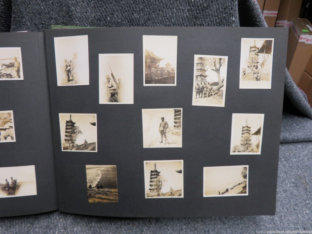 JAPANESE WWII ARMY PHOTO ALBUM-330+ PICS SOLDIERS IN THE CHINA CAMPAIGN -img-147