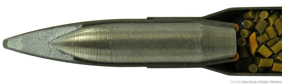 RUSSIAN USSR 1941 CUTAWAY 12.7mm x108 API ROUND INERT-img-1