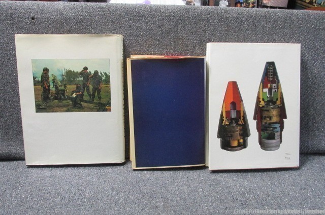 (3 TOTAL) ILLUSTRATED ENCYCLOPEDIA OF THE ART OF ARTILLERY AMMUNITION BOOK-img-1