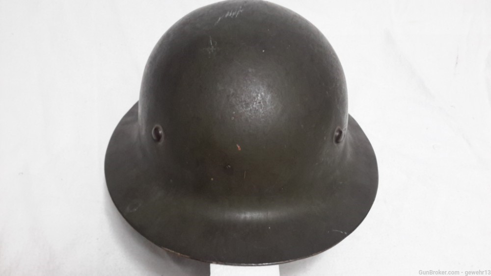 WWI Brodie Helmet, Pressed Fabric-img-1