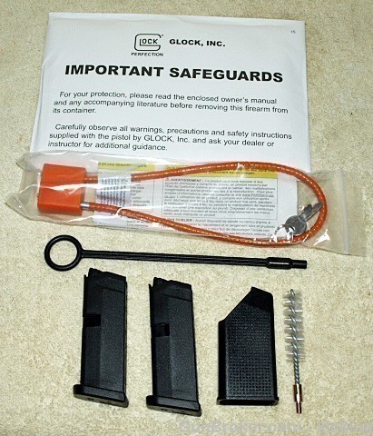 Glock Model 42 Two 6 RD Mags Caliber 380-img-3