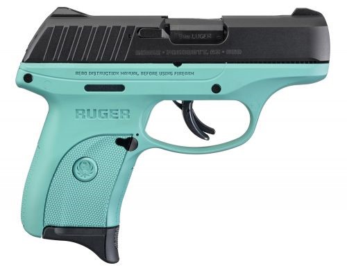 Ruger EC9s Turquoise/Black 9mm Pistol-img-0