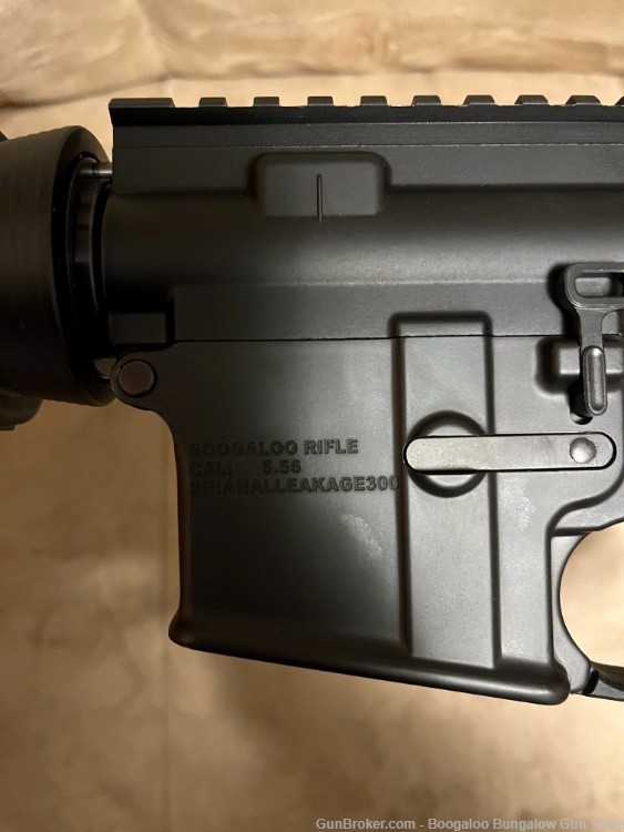 Boogaloo Rifle AR15 M4 Pistol ANALLEAKAGE300 SN 5.56-img-3