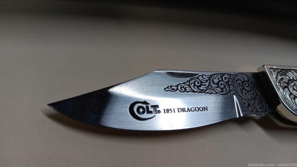 Colt 1851 Dragoon Franklin Mint Knife-img-2