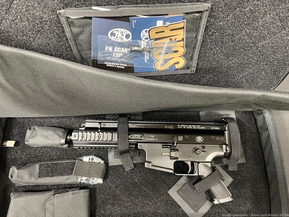 FN SCAR 15P  Black 38-101240 SCAR 7.5” Pistol NEW IN BOX -img-0