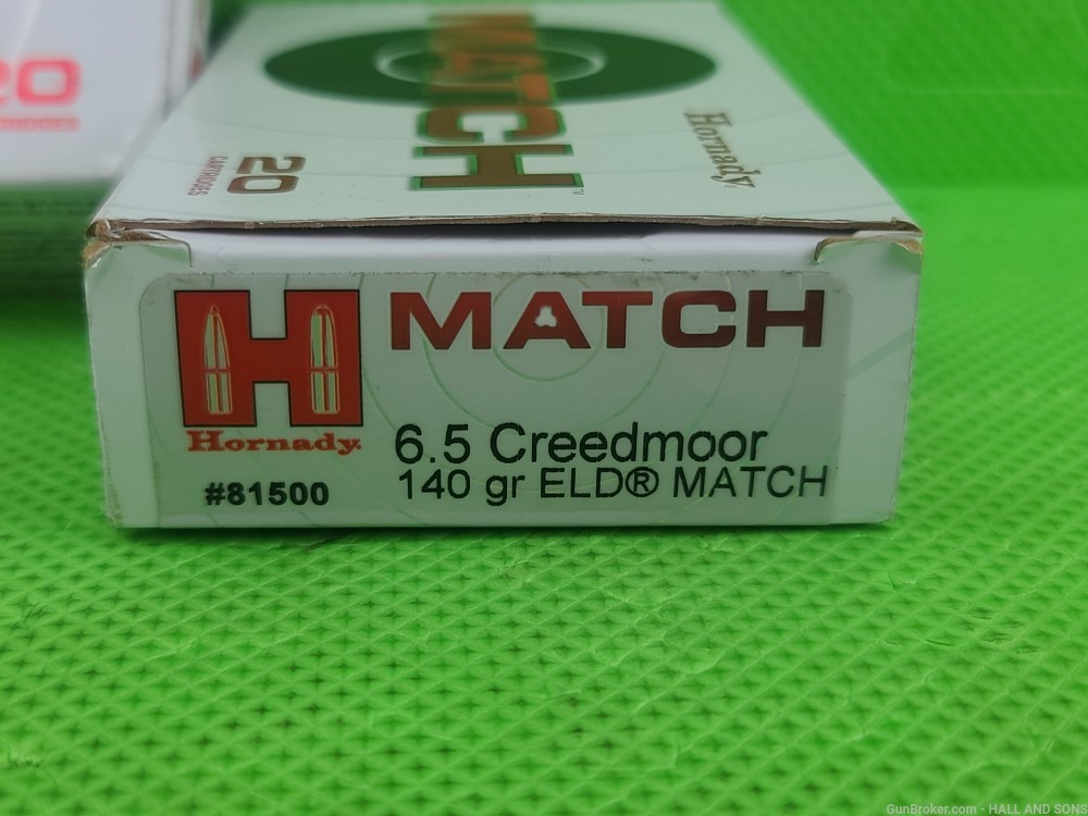 6.5 CREEDMOOR 40 ROUNDS HORNADY -img-4