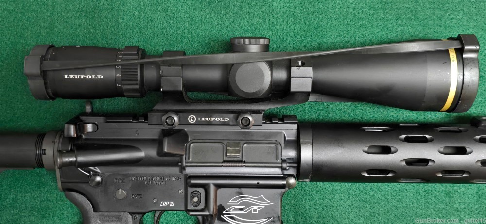 Colt Competition 5.56 18" barrel with Leupold VX-6 3-18x50mm rifle scope-img-4
