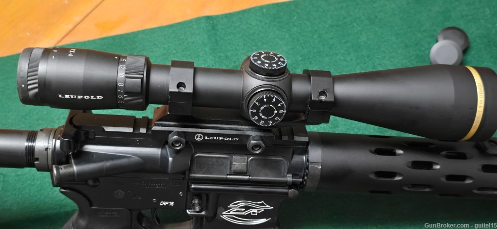Colt Competition 5.56 18" barrel with Leupold VX-6 3-18x50mm rifle scope-img-7