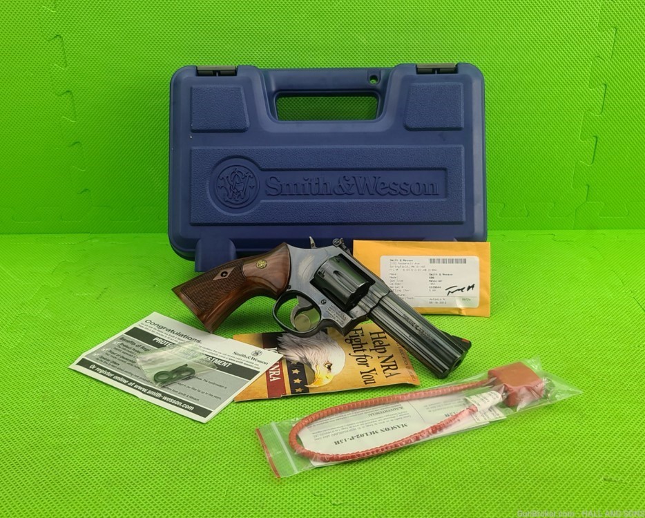 Smith & Wesson * 586 * 357 Mag * 586-8 * 4" Blue BORN 2012 IN ORIGINAL BOX -img-15