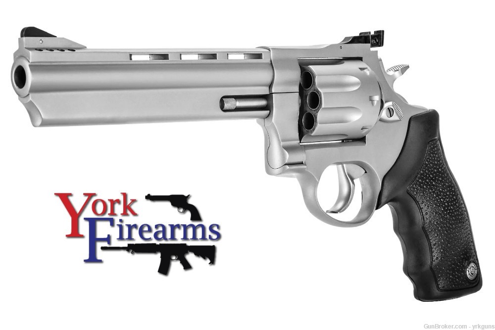 Taurus Model 608 357MAG/38SPL Matte Stainless 6.5" 8R Revolver NEW 2-608069-img-2