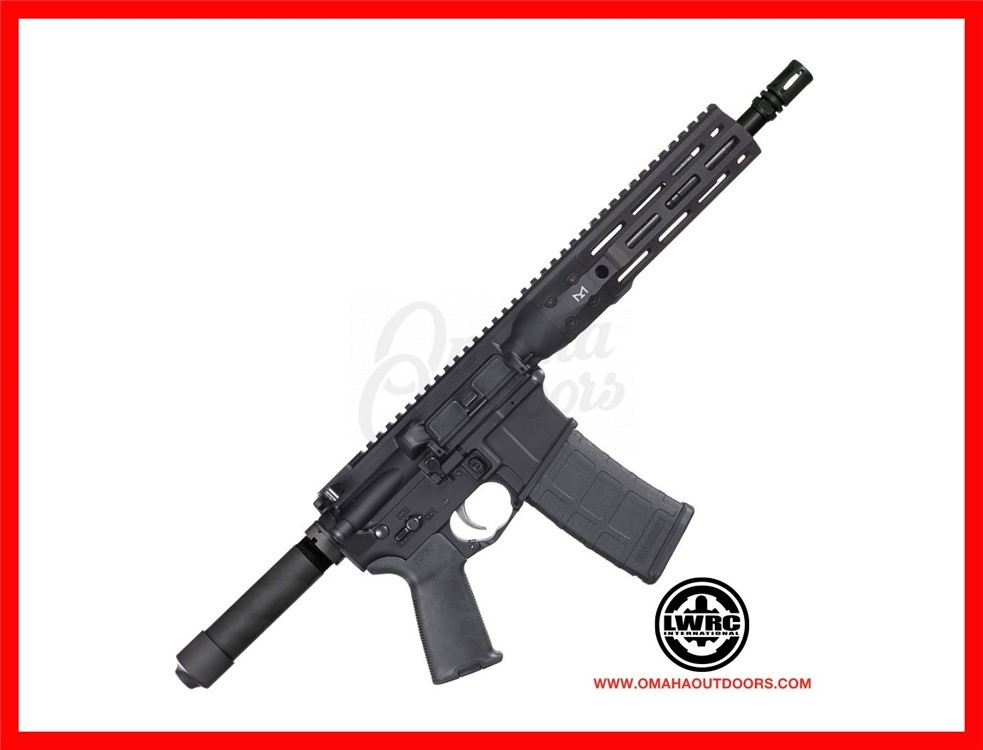 LWRC IC DI M-LOK AR-15 Pistol 30 RD 5.56 10.5" ICDIP5B10ML-img-0