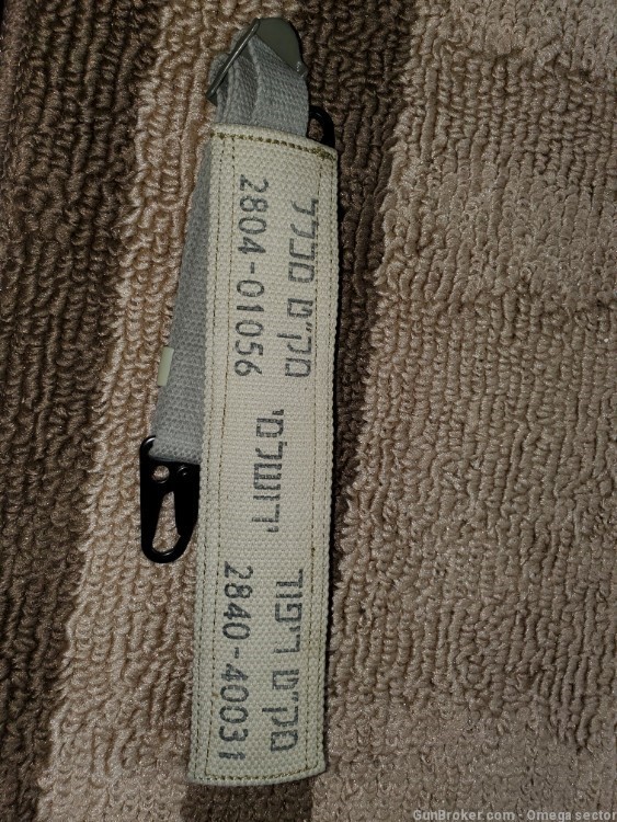 *Very rare*, Uzi IDF unissued padded sling, Israeli uzi sling-img-7