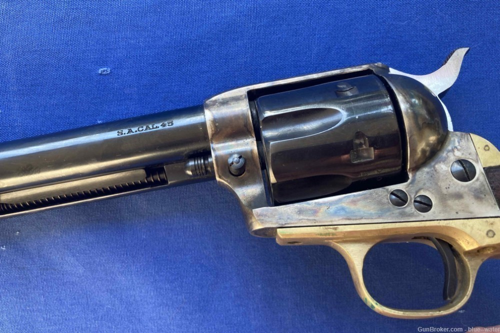 Uberti SAA 1873 Cattleman 45 LC Colt Single Action 7.5-inch Barrel-img-2