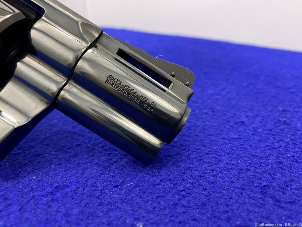 1978 Colt Python .357 Mag Blue -RARE & SOUGHT-AFTER 2.5" MODEL- Stunning-img-32