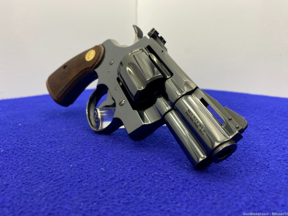 1978 Colt Python .357 Mag Blue -RARE & SOUGHT-AFTER 2.5" MODEL- Stunning-img-33