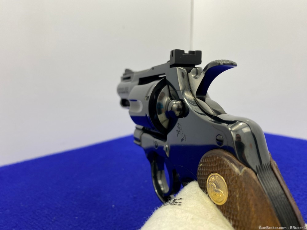 1978 Colt Python .357 Mag Blue -RARE & SOUGHT-AFTER 2.5" MODEL- Stunning-img-41
