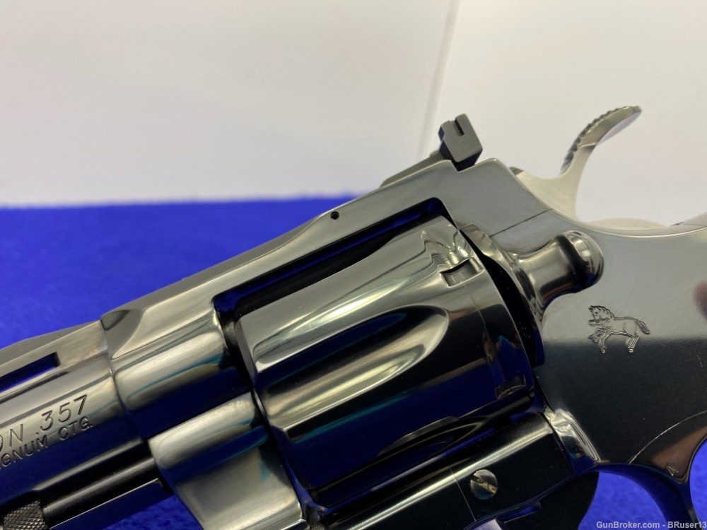 1978 Colt Python .357 Mag Blue -RARE & SOUGHT-AFTER 2.5" MODEL- Stunning-img-14