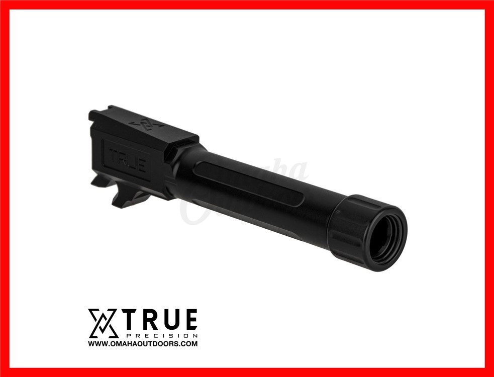 True Precision P365 Threaded Barrel Black Nitride TP-P365B-XTBL-img-0