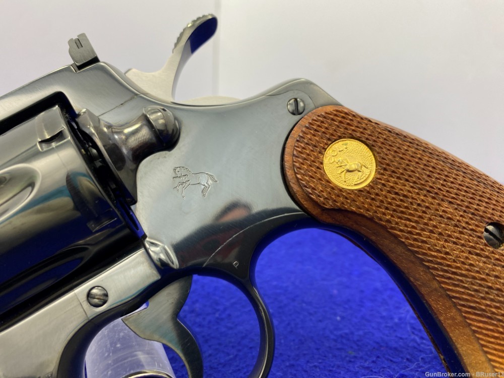 Colt Python .357 Mag Blue *HOLY GRAIL 3" PYTHON* Collector Grade Condition-img-10