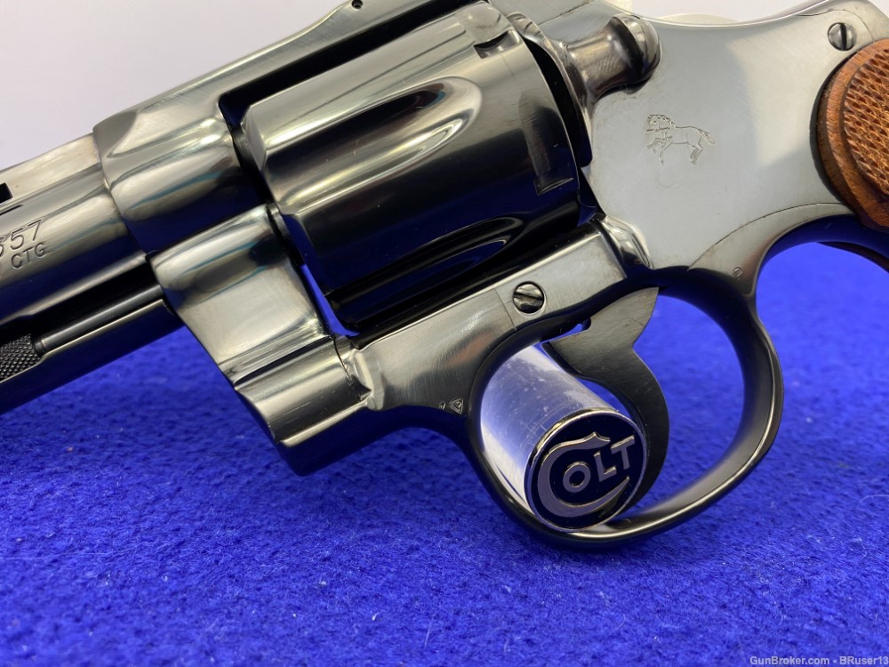 Colt Python .357 Mag Blue *HOLY GRAIL 3" PYTHON* Collector Grade Condition-img-12