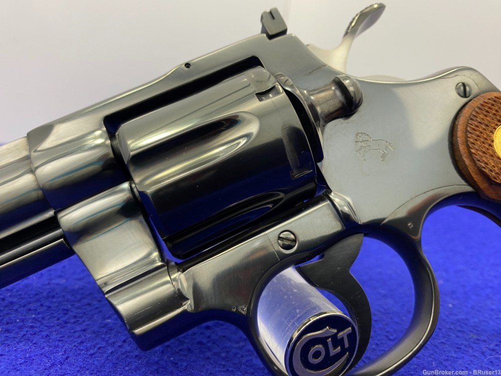 Colt Python .357 Mag Blue *HOLY GRAIL 3" PYTHON* Collector Grade Condition-img-13