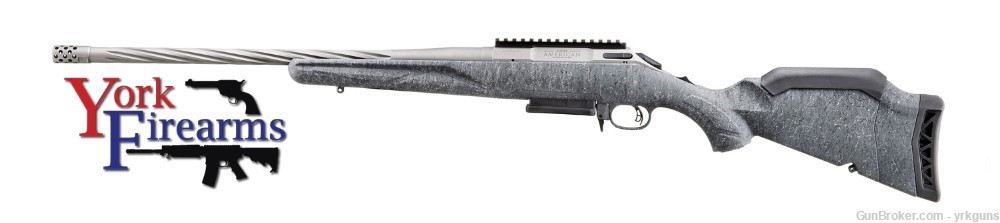 Ruger American 7MM-08REM 20" Gun Metal Gray Generation II Rifle NEW 46903-img-5