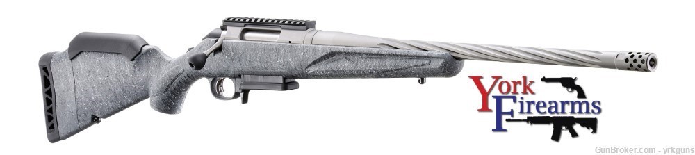 Ruger American 7MM-08REM 20" Gun Metal Gray Generation II Rifle NEW 46903-img-1