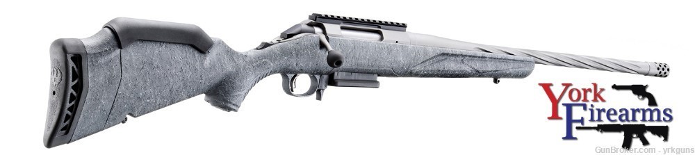 Ruger American 7MM-08REM 20" Gun Metal Gray Generation II Rifle NEW 46903-img-2