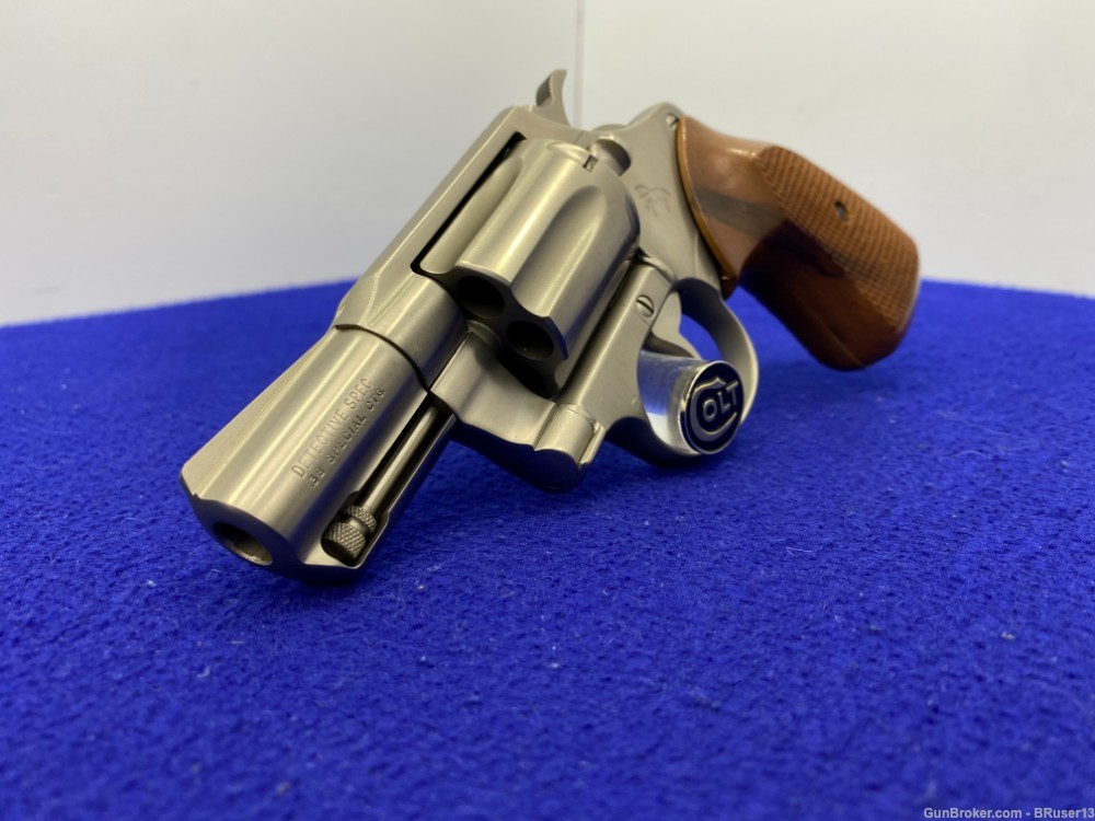 1980 Colt Detective Special *COVETED CUSTOM SHOP ELECTROLESS NICKEL FINISH*-img-18