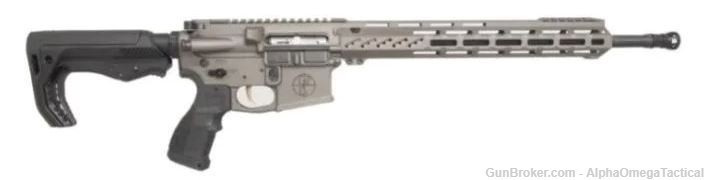 FosTech FLITE Phantom AR-15 Rifle - Tungsten | .22 LR | 17" CMMG Barrel | 1-img-0