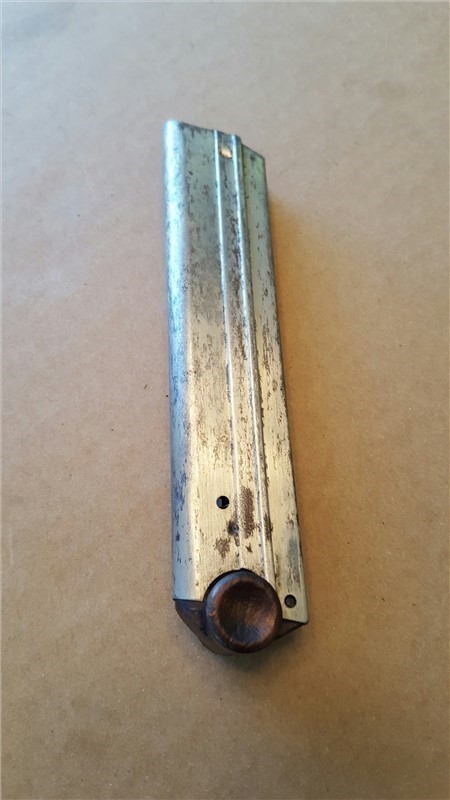 German Luger Wood Bottom mag Marked on spine 0.687-img-0