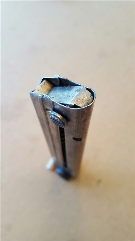 German Luger Wood Bottom mag Marked on spine 0.687-img-3