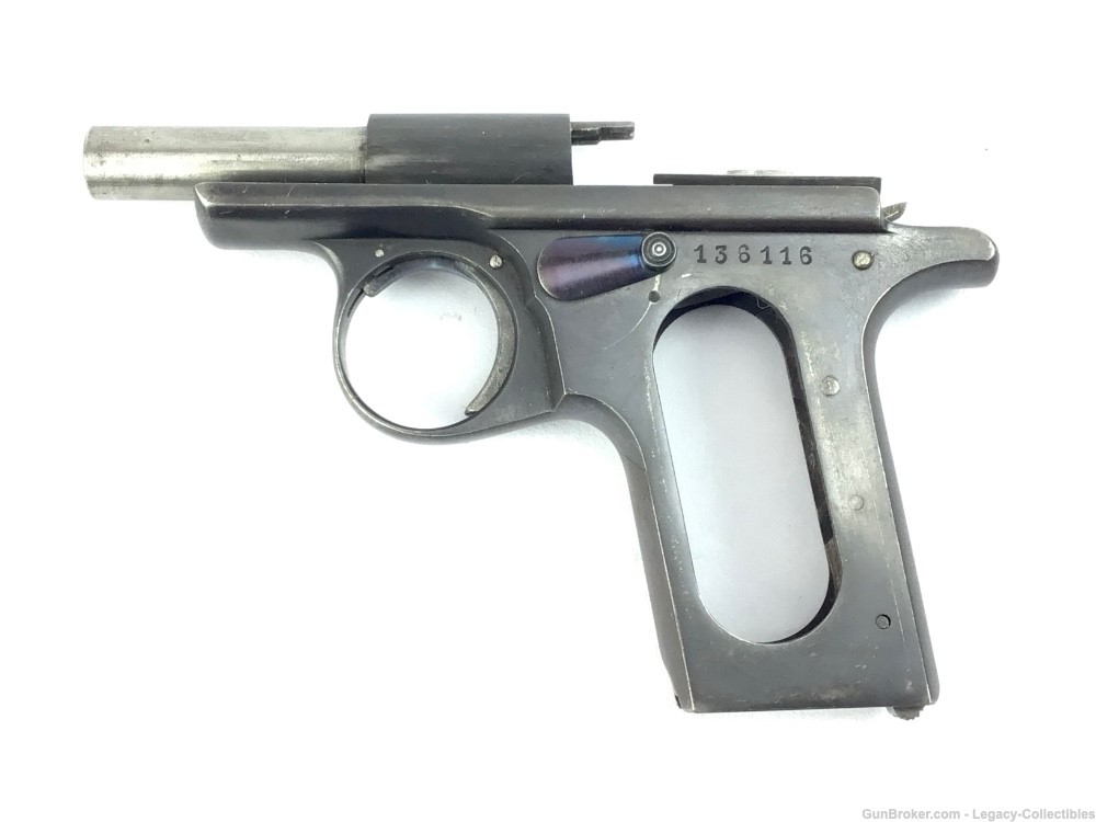 J.P. Sauer M1913 7.65mm Pistol Frame WWI Era German Gun Part-img-0