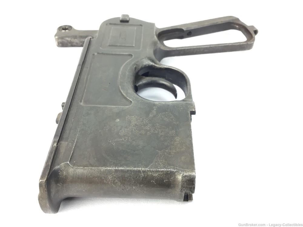 Commercial Mauser C96 Broomhandle Frame & Trigger Group 7.63mm WWI-img-4