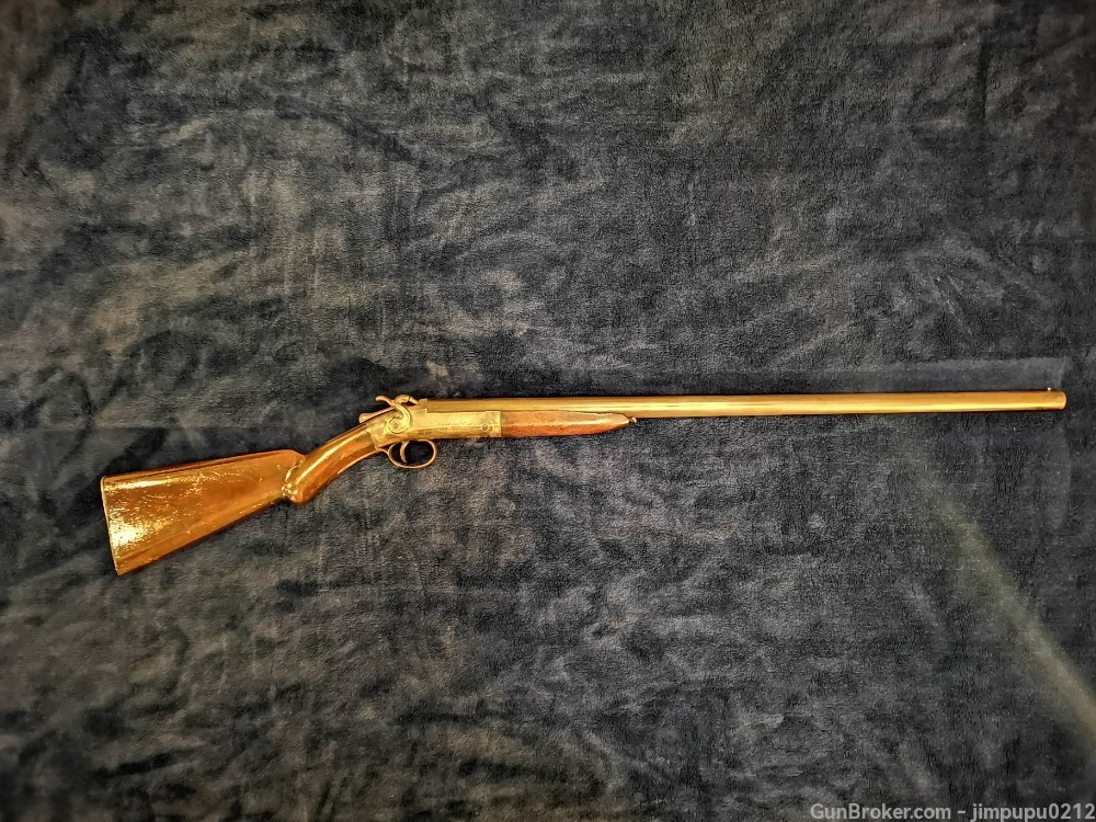 Rare firearm, Forehand and Wadsworth Single hammer  12GA -made before 1891-img-27