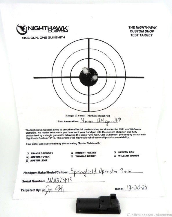 NIGHTHAWK CUSTOM SK GUNS SPRINGFIELD 1911 OPERATOR IOS + 25LPI MSH-MAGWELL-img-9