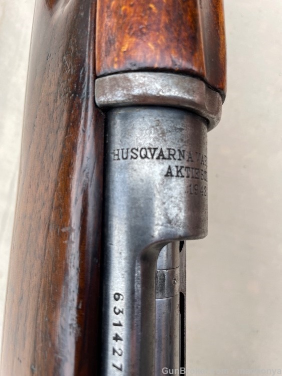 Swedish Mauser 1942 6.5 x 55 Swedish Bolt Action Rifle Good Condition-img-18