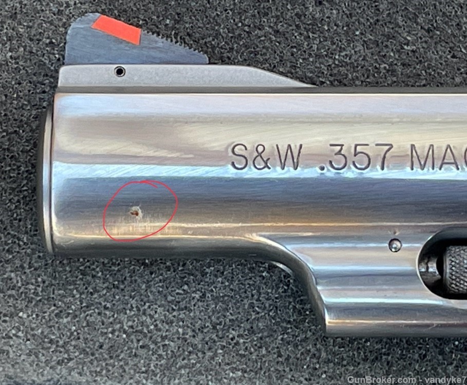 S&W Model 66 (66-7) 357 Combat Magnum Mag 4" Stainless-img-8