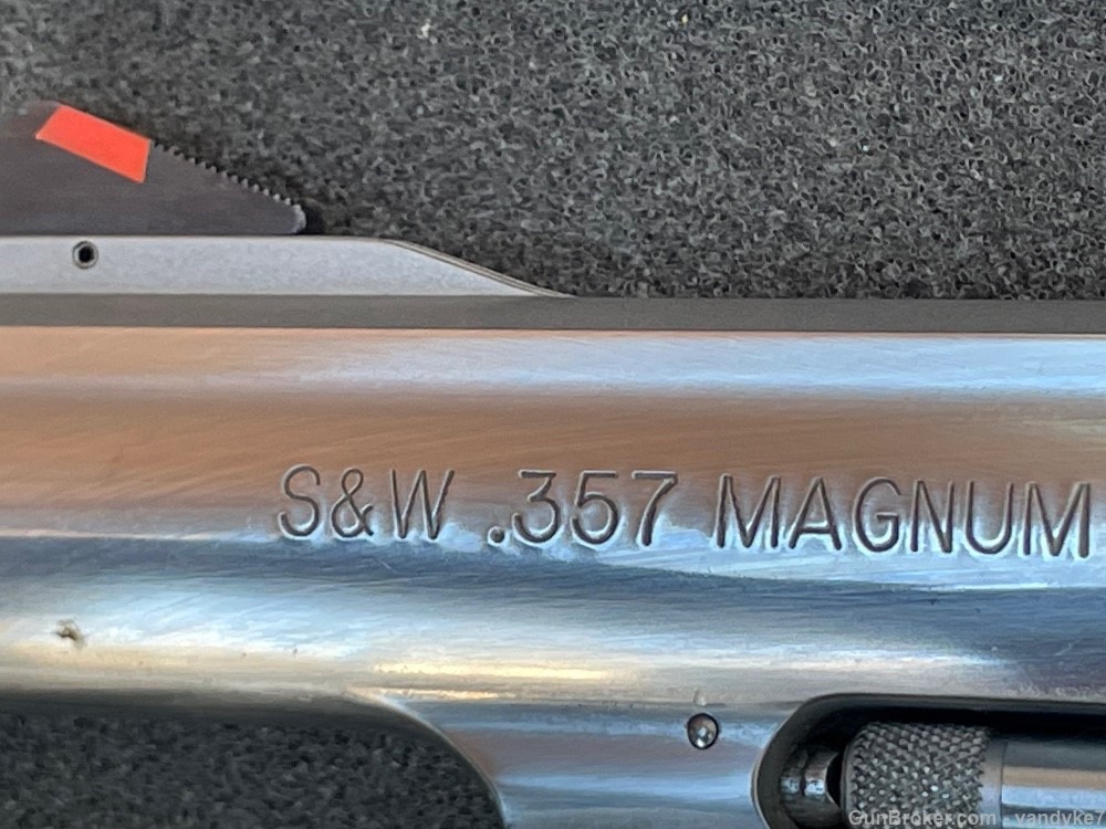 S&W Model 66 (66-7) 357 Combat Magnum Mag 4" Stainless-img-11