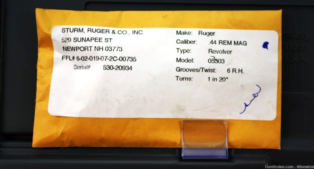 Ruger Super Redhawk Alaskan 2.5 in barrel 44 mag 6 shot Free shipping -img-1