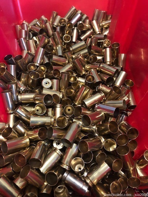 Brass – 40 S&W – Once Fired – Ready to Load - Unprimed - 250 Count-img-1