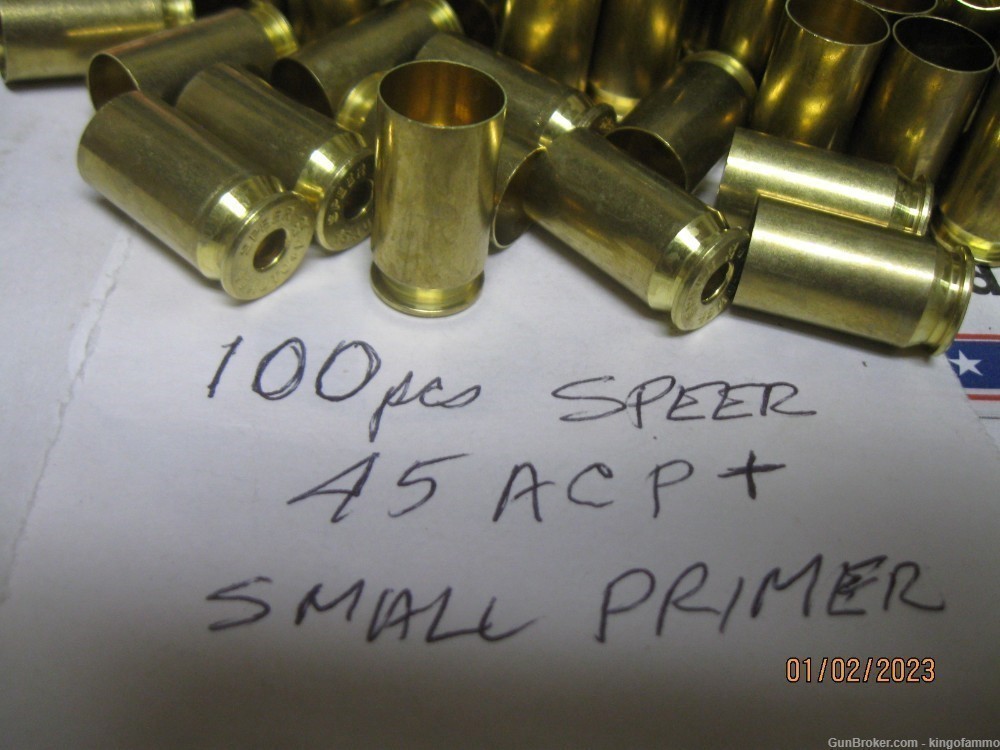 1 Lb TITEGROUP  Powder AND 100 pc NEW 45 ACP +P SP Brass; more available -img-3