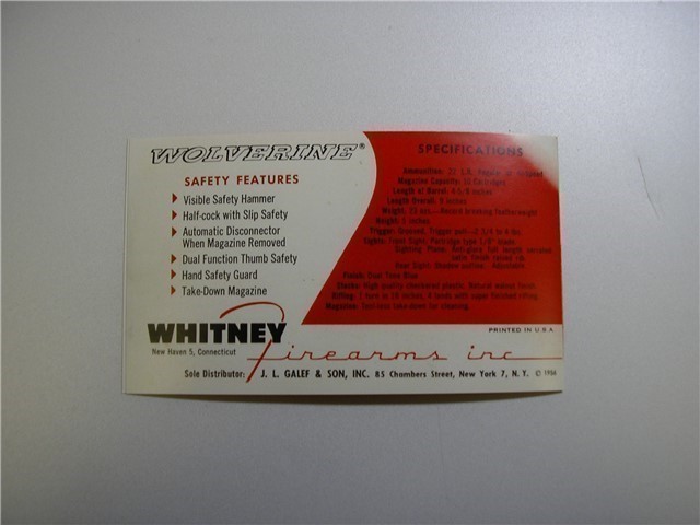 Whitney Wolverine Advertising Leaflet-img-2