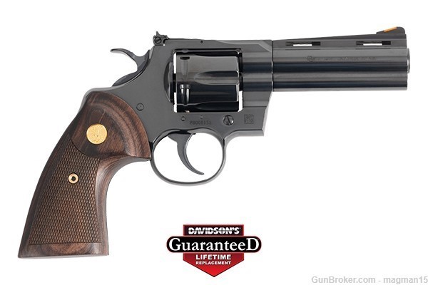 NEW 2024 Colt Python BLUED .357 4.25" PYTHON-BP4WTS LIMITED RARE COLLECTOR-img-0