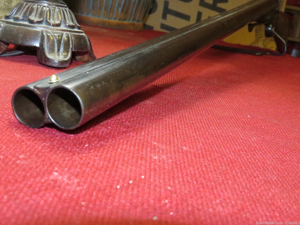 W. Richards Double Barrel Shotgun, 10-Gauge, 30" Bb., Very Nice Wood-img-14