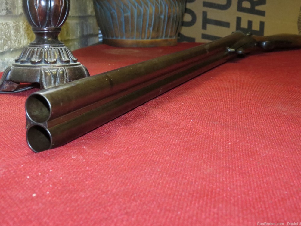 W. Richards Double Barrel Shotgun, 10-Gauge, 30" Bb., Very Nice Wood-img-19