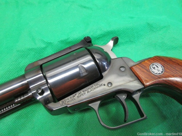 Outstanding Ruger Super Blackhawk 44 Magnum Blued 7 1/2" Barrel  -img-8