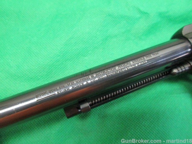 Outstanding Ruger Super Blackhawk 44 Magnum Blued 7 1/2" Barrel  -img-11